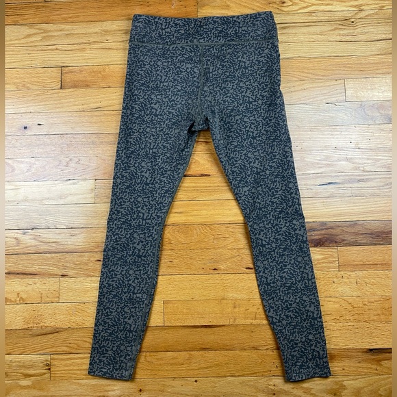 Pact Brown/Gray Cotton Blend Athletic Leggings Size Medium - Picture 2 of 7